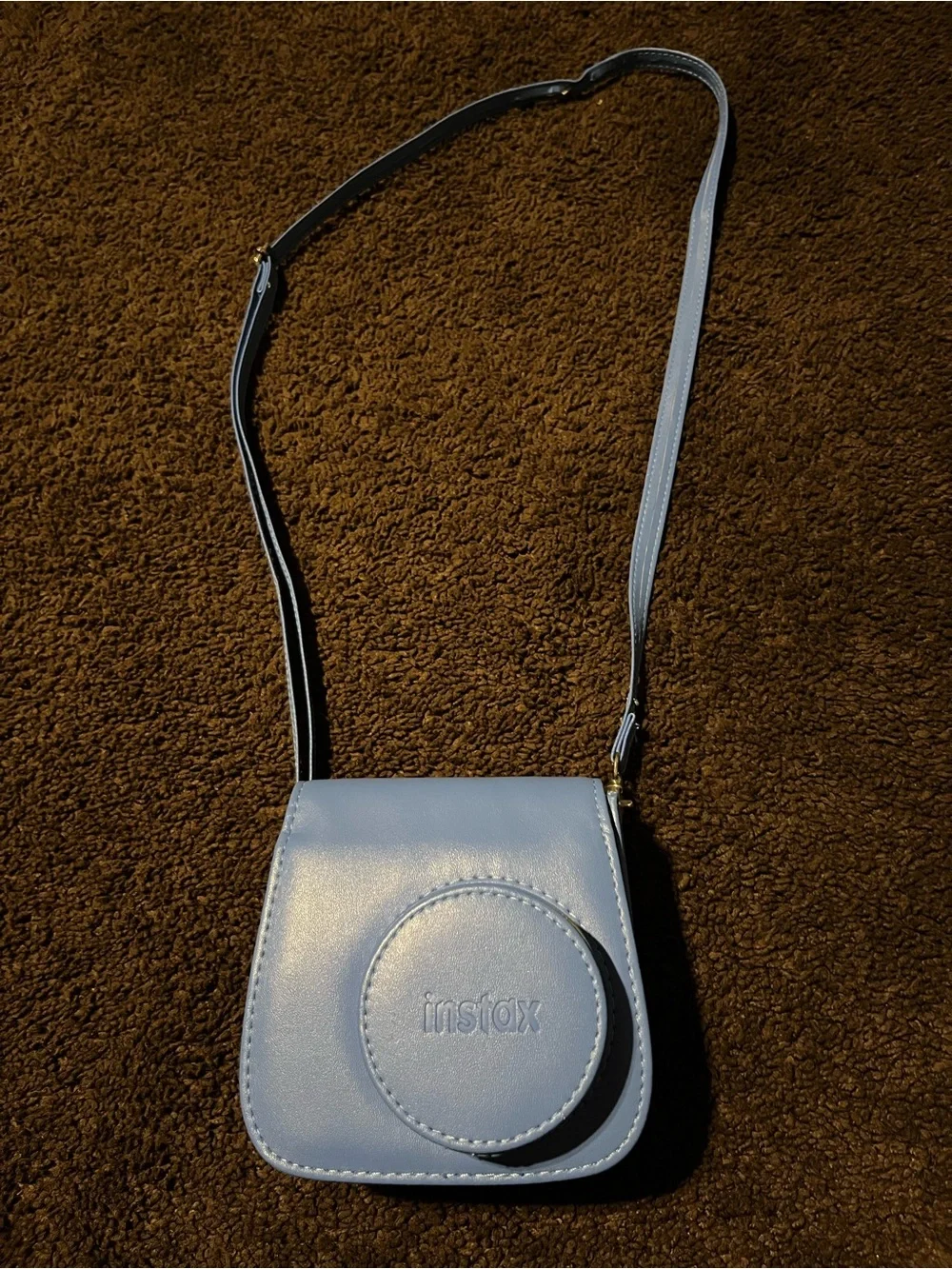 Fujifilm instax mini 9 Instant Camera in Blue with Matching Case